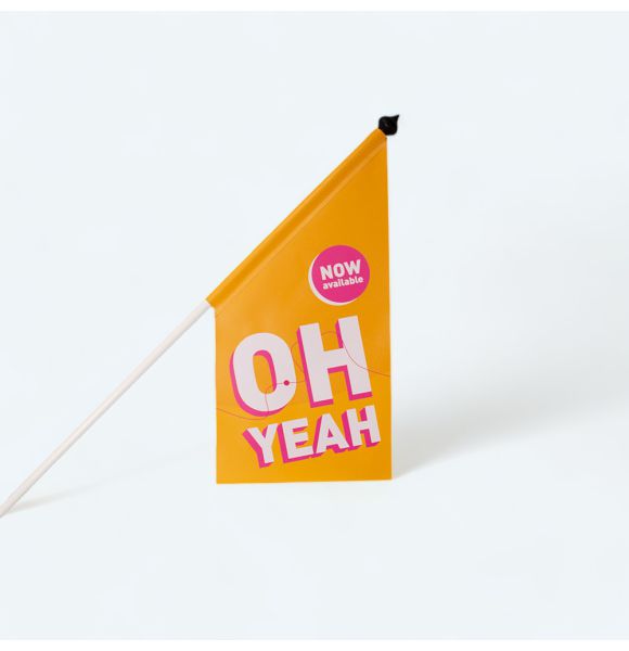 Kioskvlag / gevelvlag