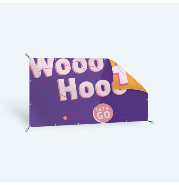 Spandoek dubbelzijdig