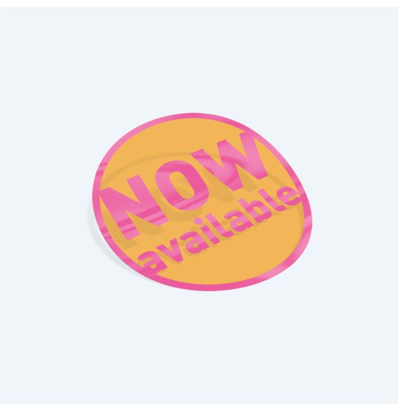 Transparante sticker